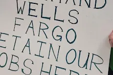 We demand wells Fargo Retain our Jobs Here