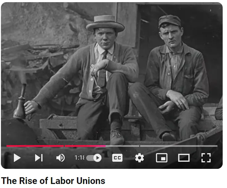 The Rise of Labor Unions