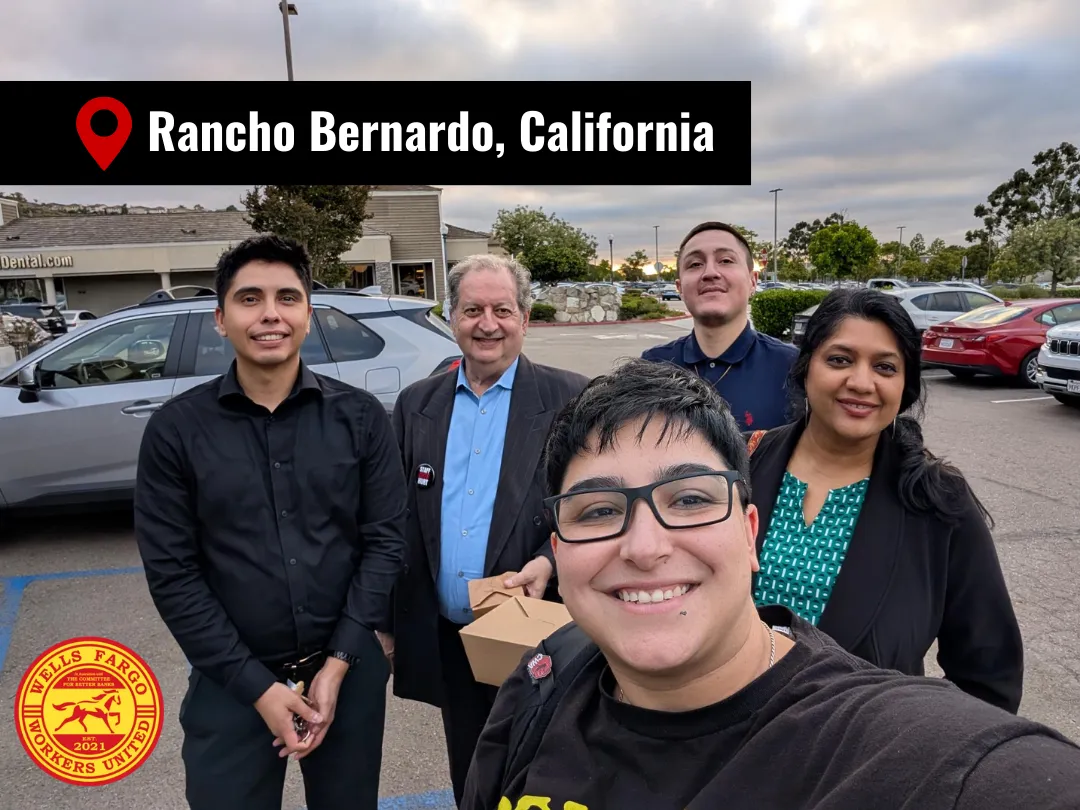 Rancho Bernardo, California Wells Fargo branch members